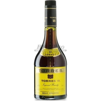 Torres 10y 38% 1 l (holá láhev)