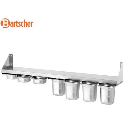 Bartscher Police na koření 7 x 1/6 GN na 7 x GN 1/6 1400 x 200 x 150 mm 70 kg