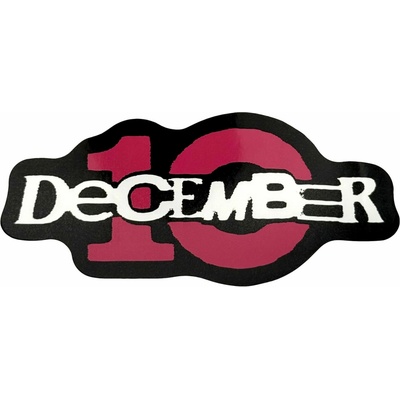 December 10 – Logo (Nálepka)