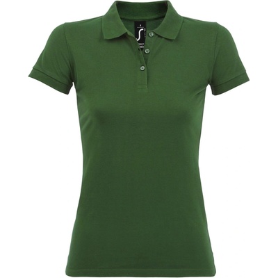 SOĽS Perfect Women Dámska polokošeľa SL11347 Bottle green