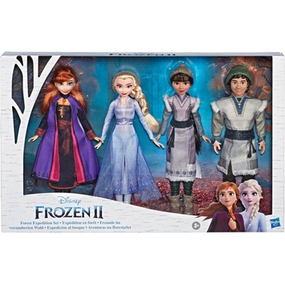 Hasbro Frozen 2 set 4 panenek Expedice divočinou