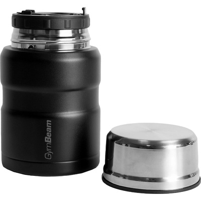 GymBeam Termo dóza na jedlo 500 ml čierná
