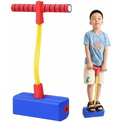 Detské penové pogo skákadlo do 70 kg modré