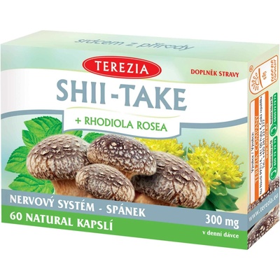 Terezia Company Shii Take + Rhodiola Rosea 60 kapslí – Hledejceny.cz