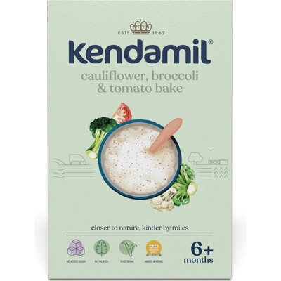 Kendamil Mléčná kaše s brokolicí květákem a rajčaty 150 g – Hledejceny.cz