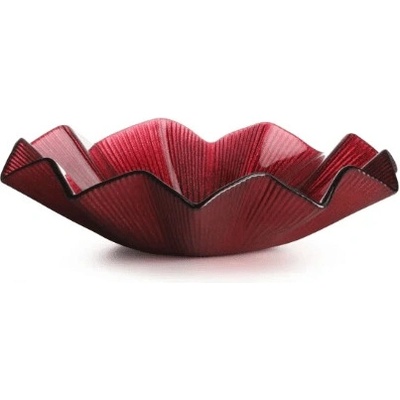 Crystal Bohemia Misa Noe červená 39 x 10 cm