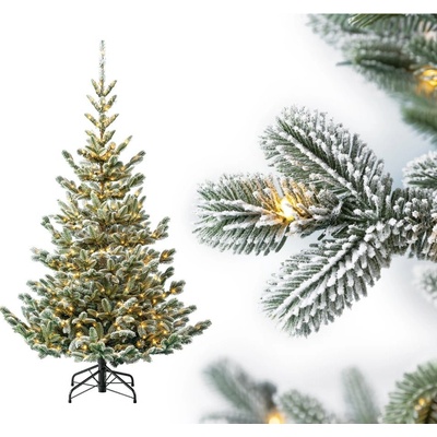Zázračné Vianoce Evergreen Nobilis pínia LED umelý vianočný stromček 180 cm