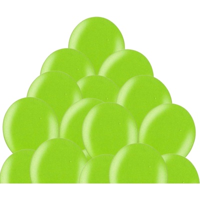 Belbal Balónky limetkově zelené metalické 083 LIME GREEN