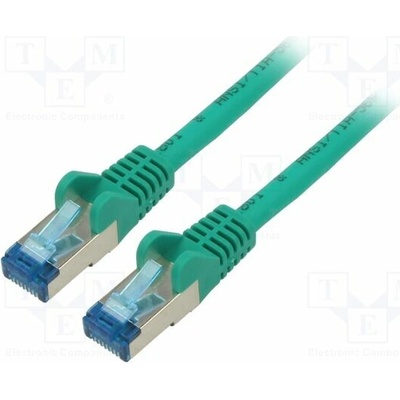 Goobay 69364 Patch S/FTP Kat: 6a RJ45 vidlice z obou stran lanko Cu