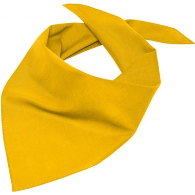 Myrtle Beach šátek trojcípí Triangular Scarf zlatá