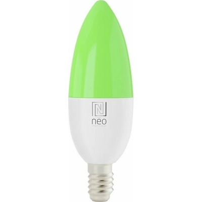 Immax NEO SMART žárovka LED E14 6W RGB+CCT barevná a biela stmívatelná Wi-Fi TUYA 07716L