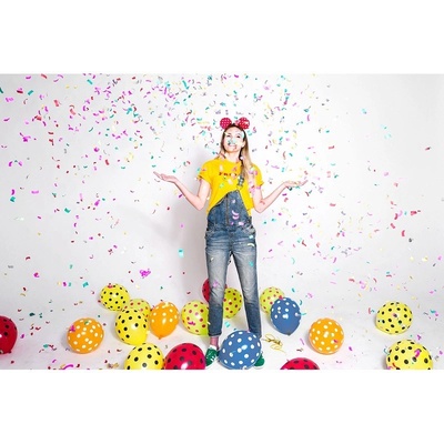 PartyDeco Konfety vystreľovacie farebné 40cm