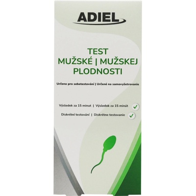 Adiel Test mužské plodnosti 2 ks