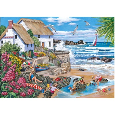 The House of Puzzles Chaty Seaspray 500 dielov