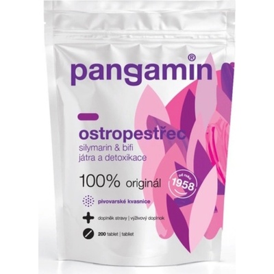 Pangamin Ostropestřec 200 tabliet