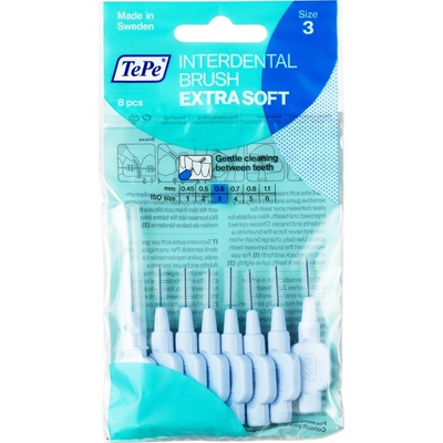 TePe Extra Soft mezizubní kartáčky 0,6 mm 8 ks – Hledejceny.cz