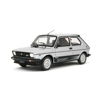 Laudoracing-Model Fiat 127 Sport 1981 stříbrná 1:18