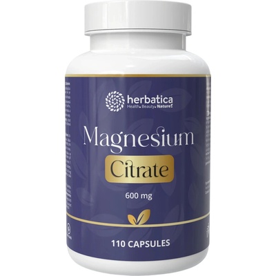 Herbatica Magnézium Citrát 600 mg 110 tabliet