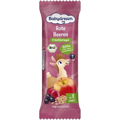 Babydream BIO Cereální tyčinka s červenými plody 25 g – Hledejceny.cz