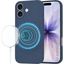 Techsuit SoftFlex MagSafe puzdro pre Apple iPhone 17 - Modrá