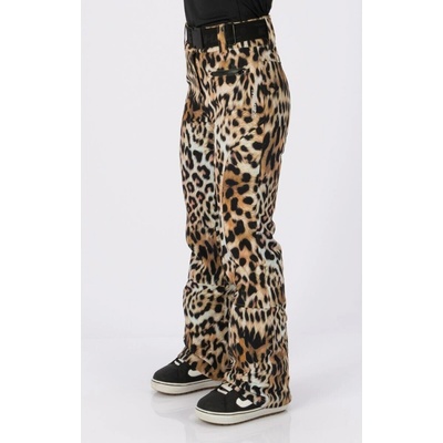 Rehall Yves-R dámské softshellové lyžařské kalhoty Leopard – Hledejceny.cz