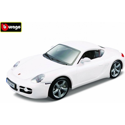 Bburago Porche Cayman S bílá 1:32