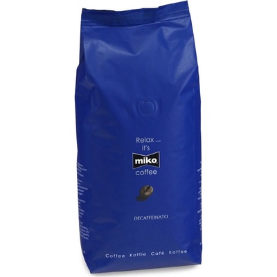 Miko Koffie NV káva bez kofeinu zrnková 1 kg