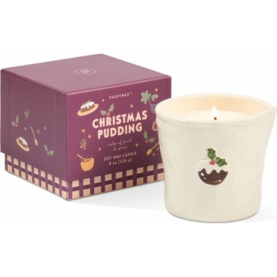 Paddywax Bistro Christmas Pudding z keramiky 226 g