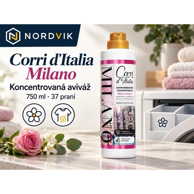 Corri d’Italia koncentrovaná aviváž Milano 750 ml 37 PD