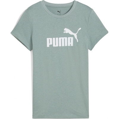 PUMA ESS NO. 1 LOGO HEATHER TEE 68496930 Zelená