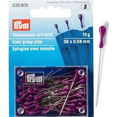 Špendlíky s prodlouženou hlavičkou (ergonomické) - PRYM – Hledejceny.cz