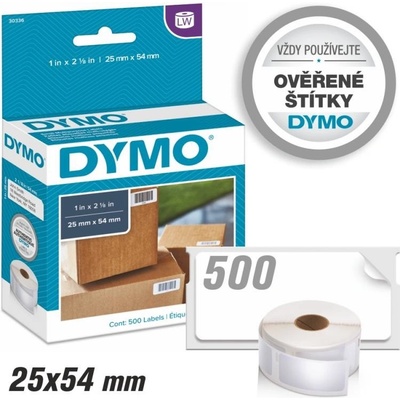 Štítky Dymo LW Standard - permanentní, 25x54 (11352) 500ks
