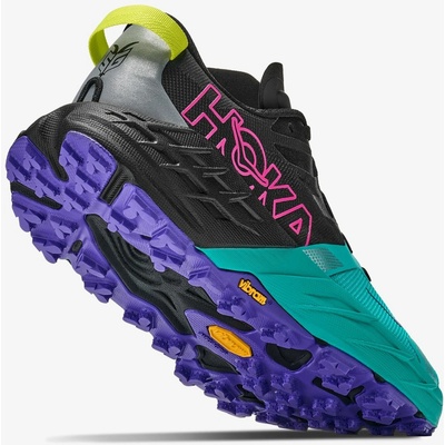 Hoka One One W Speedgoat 7 1171929-Bcq Black / Electric Aqua – Hledejceny.cz
