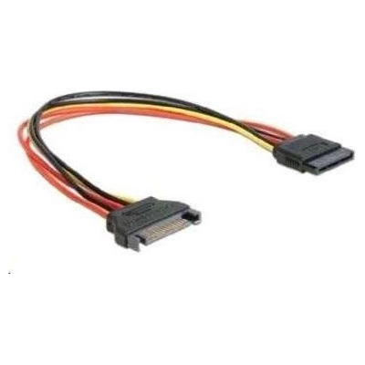 Gembird kábel SATA predlženie napájania, 0,3 m CC-SATAMF-01