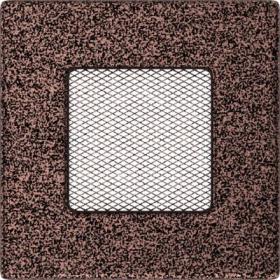Kratki Mriežka 110 x 110 mm medená