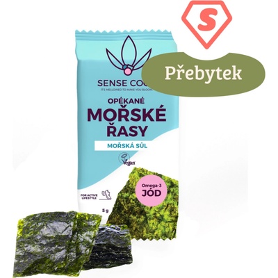 Sense Coco Opékané mořské řasy s mořskou solí BIO 5 g