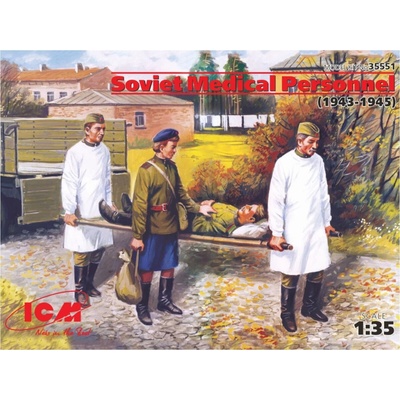 ICM Soviet Medical Personnel 1943–1945 4 figurky 1:35