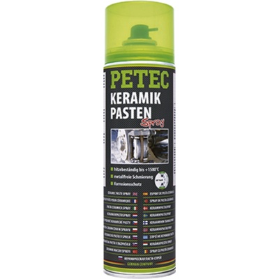 PETEC 70650 Keramické pastovité mazivo pro vysoké namáhání 500 ml sprej