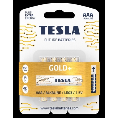 TESLA GOLD+ AAA 4ks 12030420