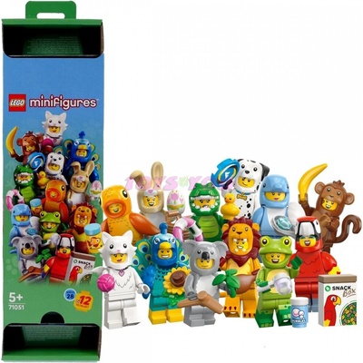 LEGO® Minifigures 71051 28. série - zvířata 12ks