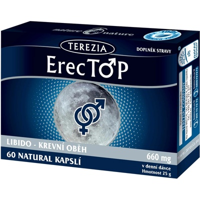 ErecTOP erekcia krvný obeh 60 kapsúl