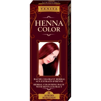 Venita Henna Color barvící balzám na vlasy 11 Burgundy 75 ml