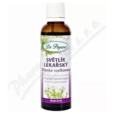 Dr.Popov Kapky bylinné Světlík lékařský 50 ml