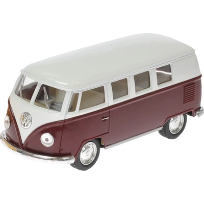 Mikro Trading Autobus Volkswagen 13cm kov zpětný chod hnědá 1:32