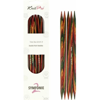 KnitPro Symfonie2 obojstranné ihlice 20cm 7mm