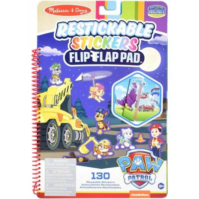 Melissa & Doug Kniha s adhezními samolepkami Tlapková Patrola Poslední mise