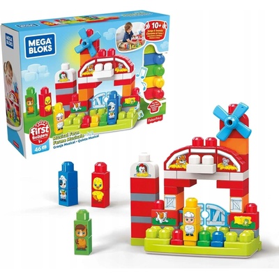 Mega Bloks Hudební farma 46ks