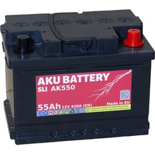 AKU SLI 12V 55Ah 420A AK550