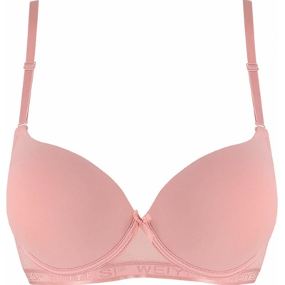 Serafinit super push up podprsenka světle růžová