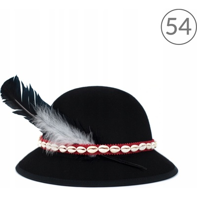 Szaleo klobúk fedora čierny